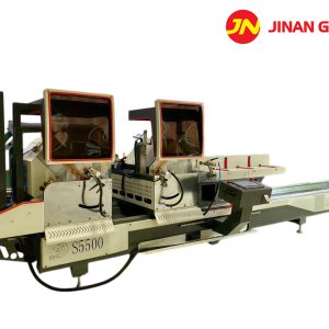 Máy cắt nhôm 2 đầu tự động lưỡi cắt 550