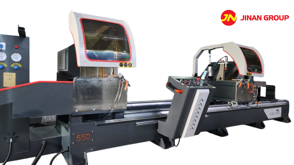 Máy cắt nhôm lưỡi cắt 550 thước điện tử