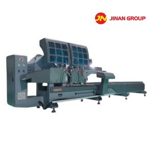 Máy cắt nhôm 2 đầu lưỡi cắt 550 thước điện tử