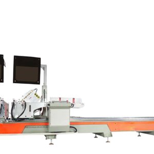 Máy cắt nhôm hai đầu lưỡi cắt 550 thước điện tử