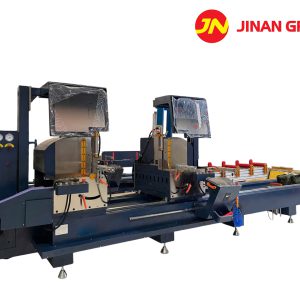 Máy cắt nhôm 2 đầu CNC lưỡi 600 cắt ngửa