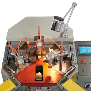 Máy ép góc cửa nhôm CNC
