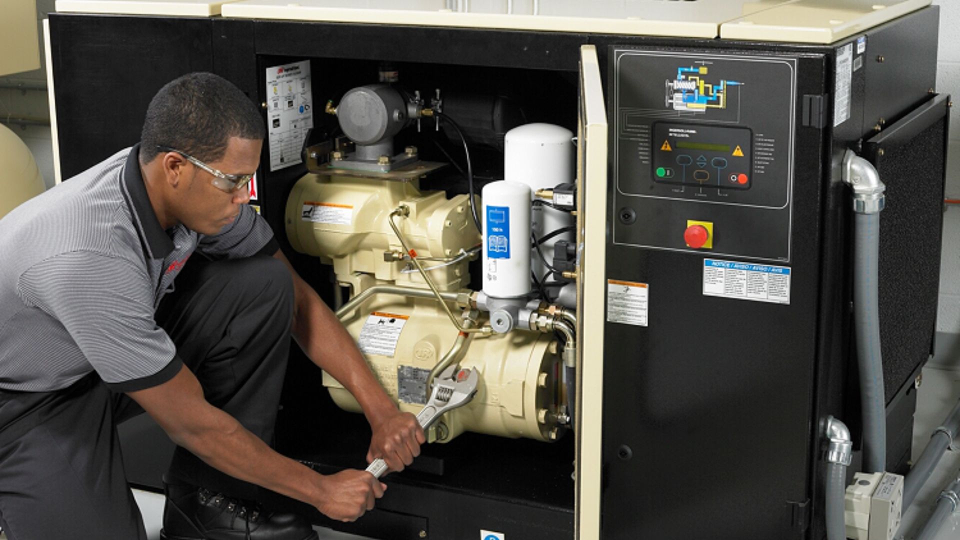 Máy nén trục vít